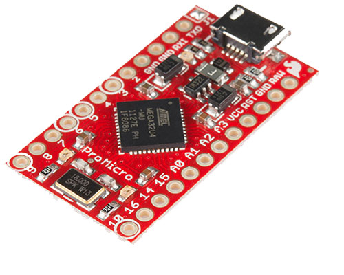 DEV-12640 ，基于A(yíng)TMEGA32U4芯片的Arduino開(kāi)發(fā)板Micro版